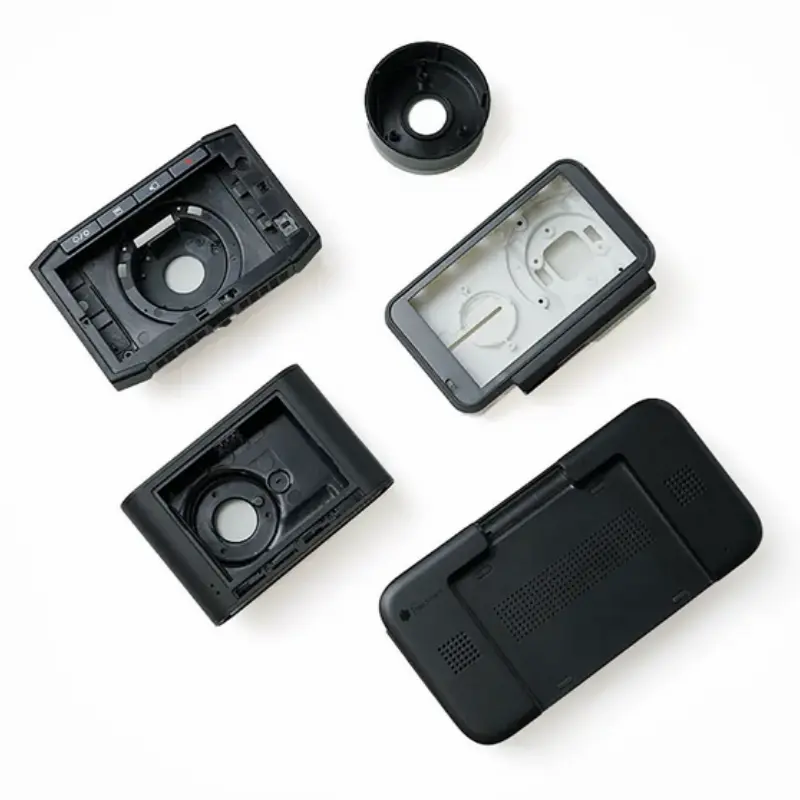 Stampaggio della scatola delle parti montata sul retro