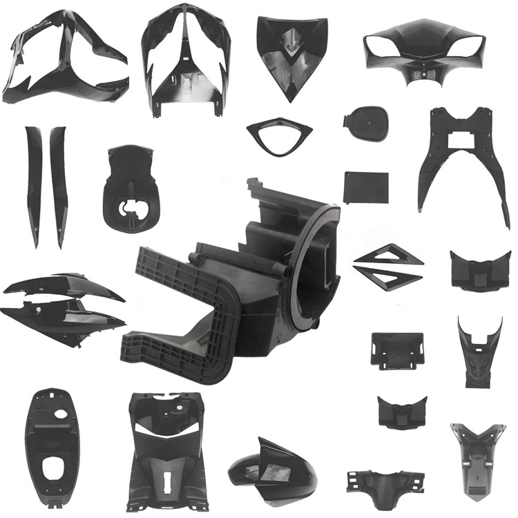 Stampaggio di parti in plastica per auto