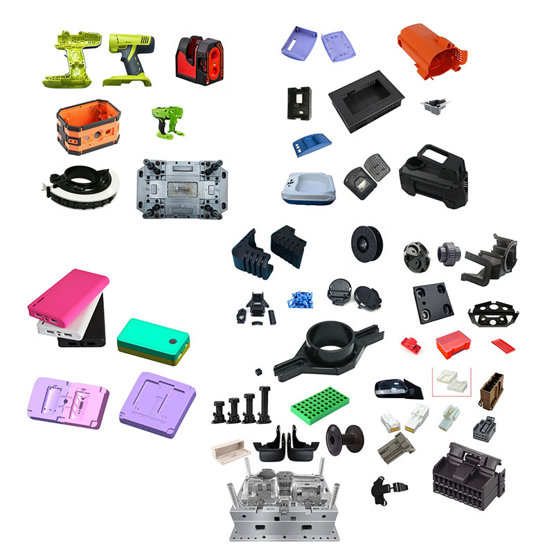 Parti personalizzate dallo stampaggio di plastica