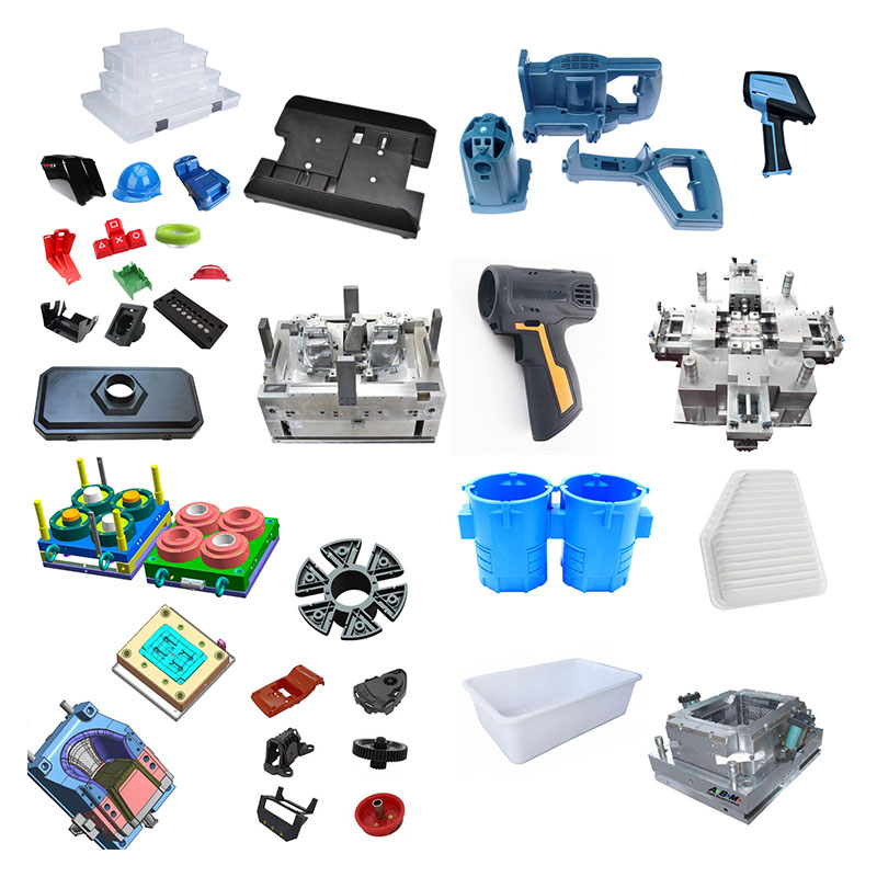 Stampaggio di particolari stampati in plastica personalizzati