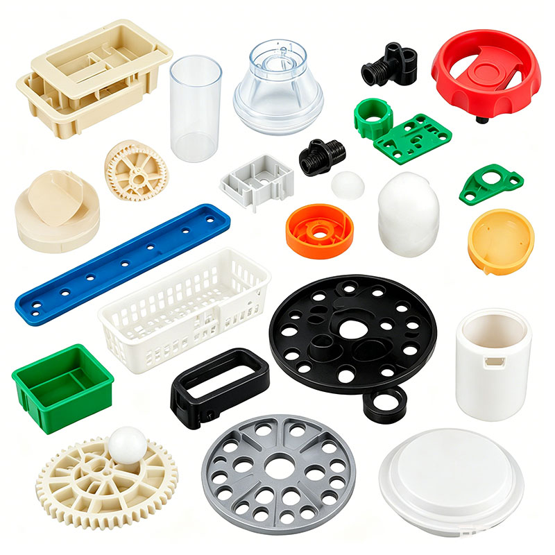 Stampaggio parti in plastica per monopattini elettrici