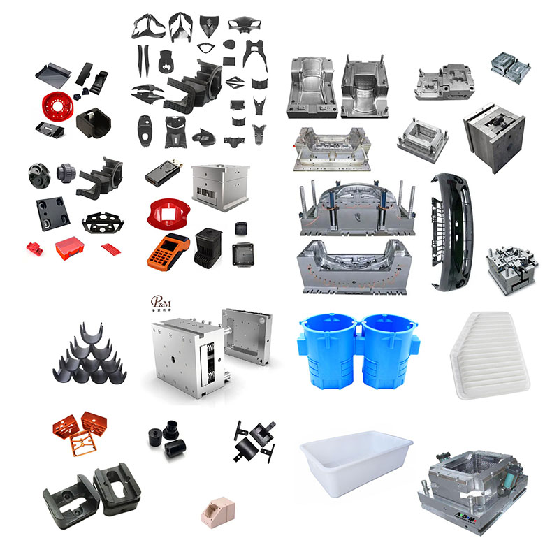 Stampaggio di parti in plastica personalizzate per stampi di alta qualità