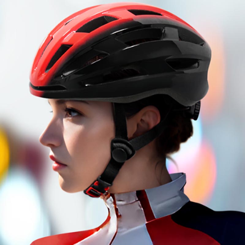 Cycling helmet molding