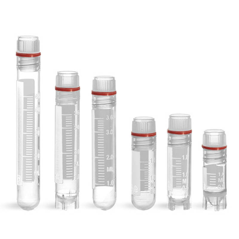 Plastic cryogenic vials molding