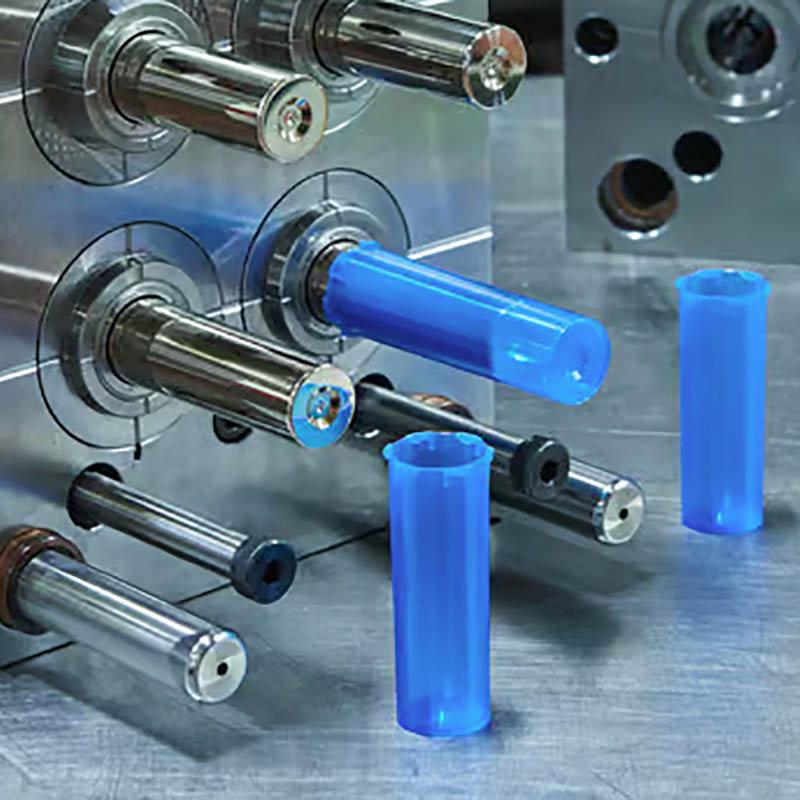 Plastic cryogenic vials molding