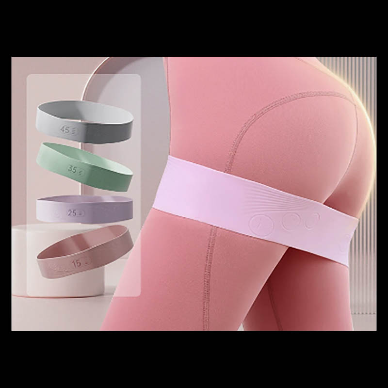 Fitness elastic band molding