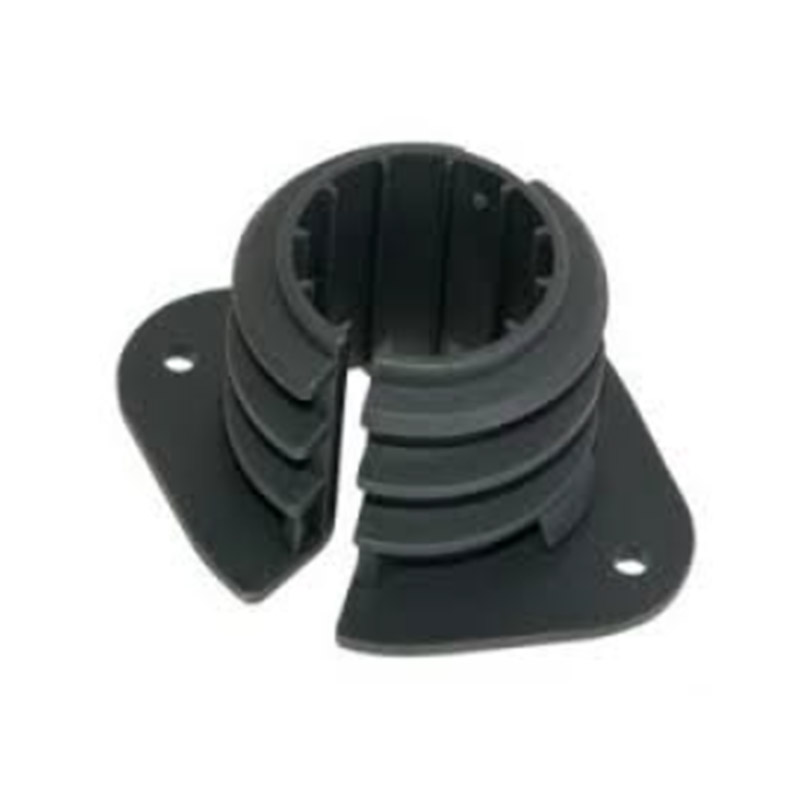 Plastic pipe straps molding