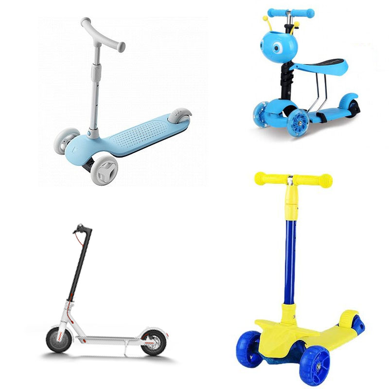 Mormatura scooter per bambini iniezione