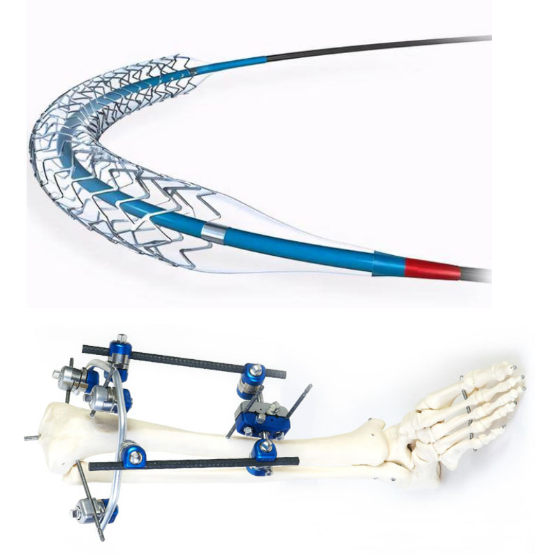 Modanatura di stent medici
