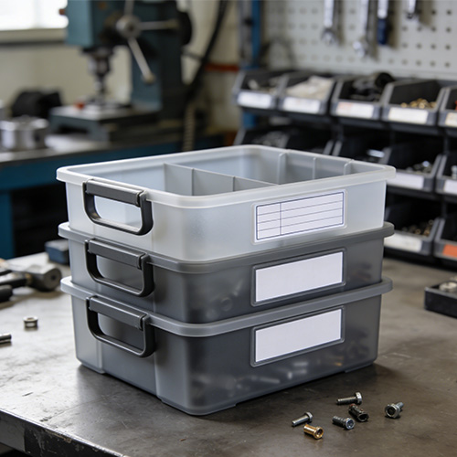 Modanatura del contenitore della scatola di immagazzinaggio delle parti