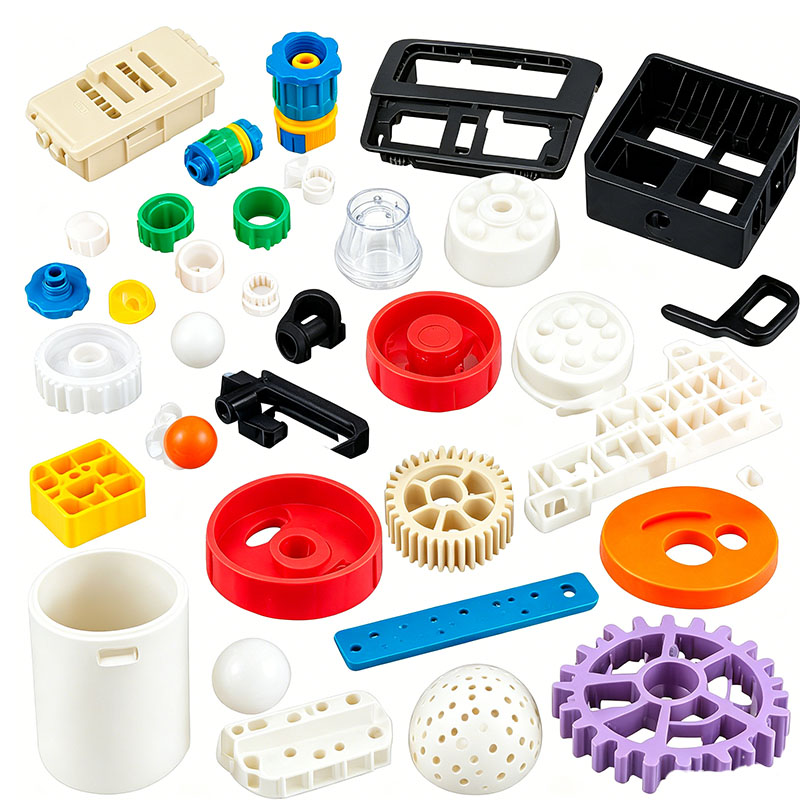 Stampaggio di parti in plastica ABS PP PC PA6