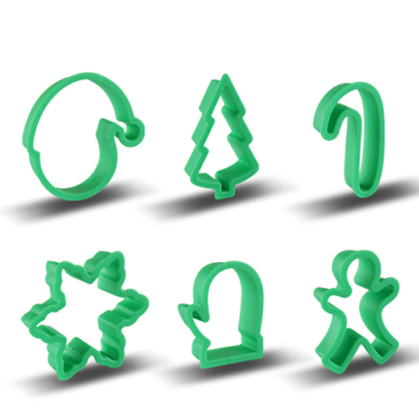 Stampi da forno di plastica set di modanature