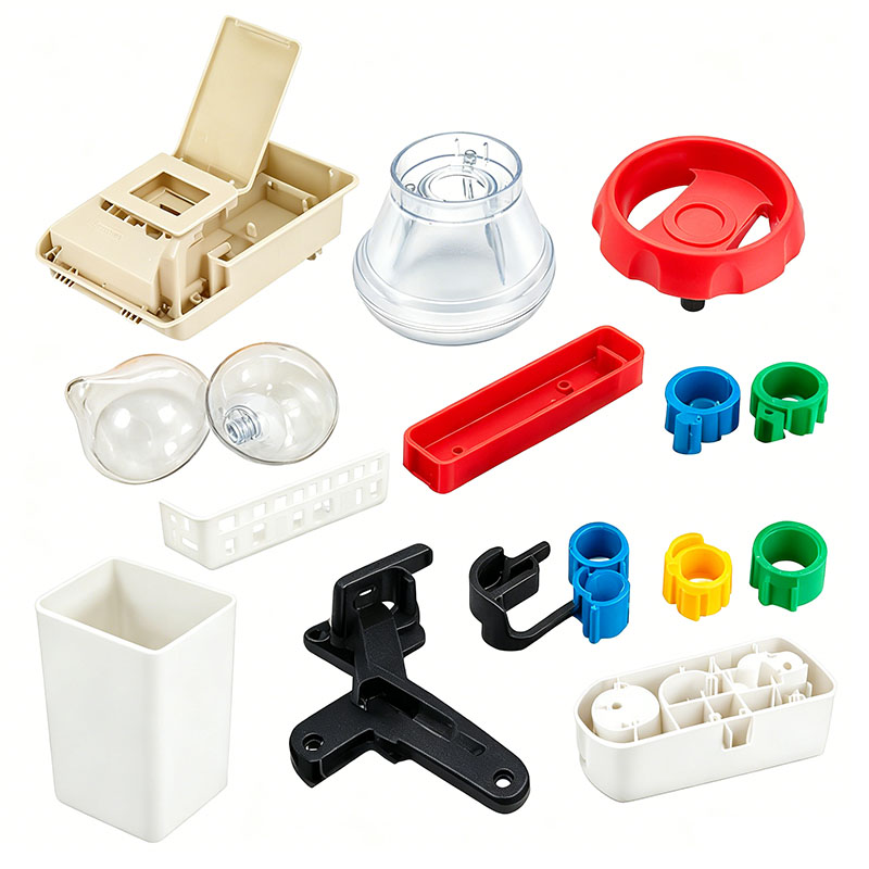 Stampaggio parti di ventilatori in plastica