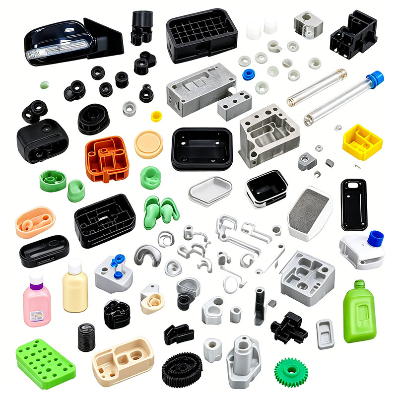 Stampaggio di parti di macchine per stampaggio plastica