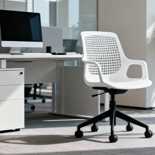 Stampaggio ad iniezione di sedie da ufficio in plastica