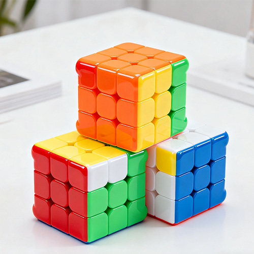 Modanatura a iniezione del cubo Rubik in plastica