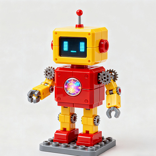 Modanatura iniezione in parte robot