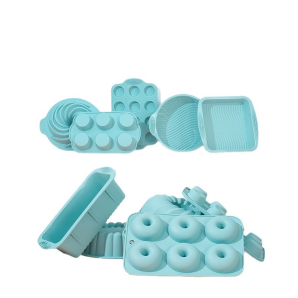Kit di strumenti di cottura in silicone stampaggio