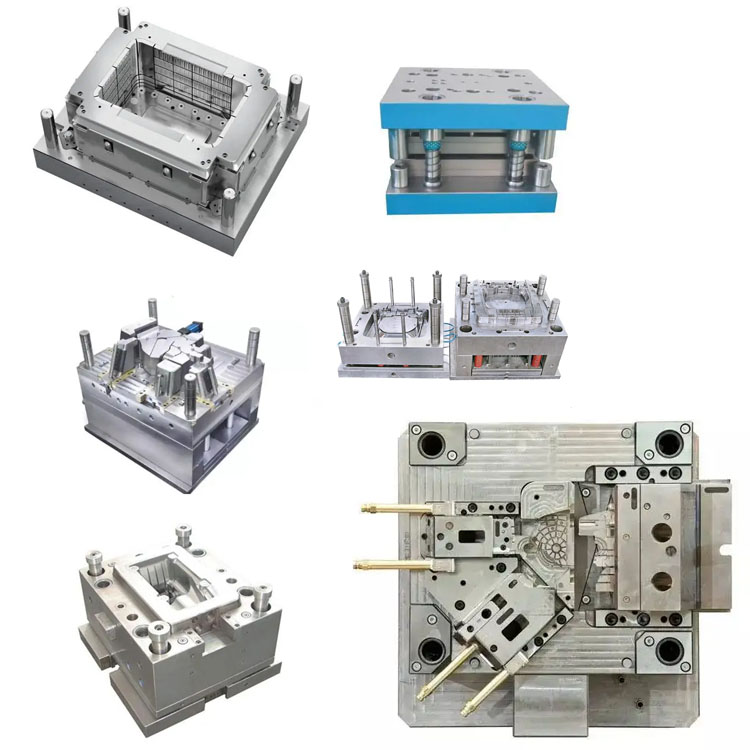 Stampaggio di contenitori per contenitori di parti di utensili di stoccaggio in plastica impilabile