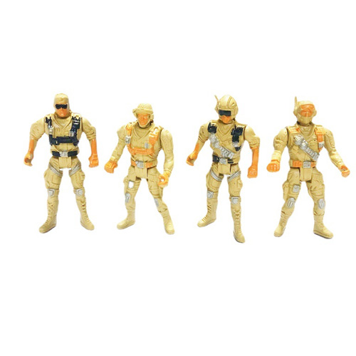 Stampaggio ad iniezione di soldato giocattolo